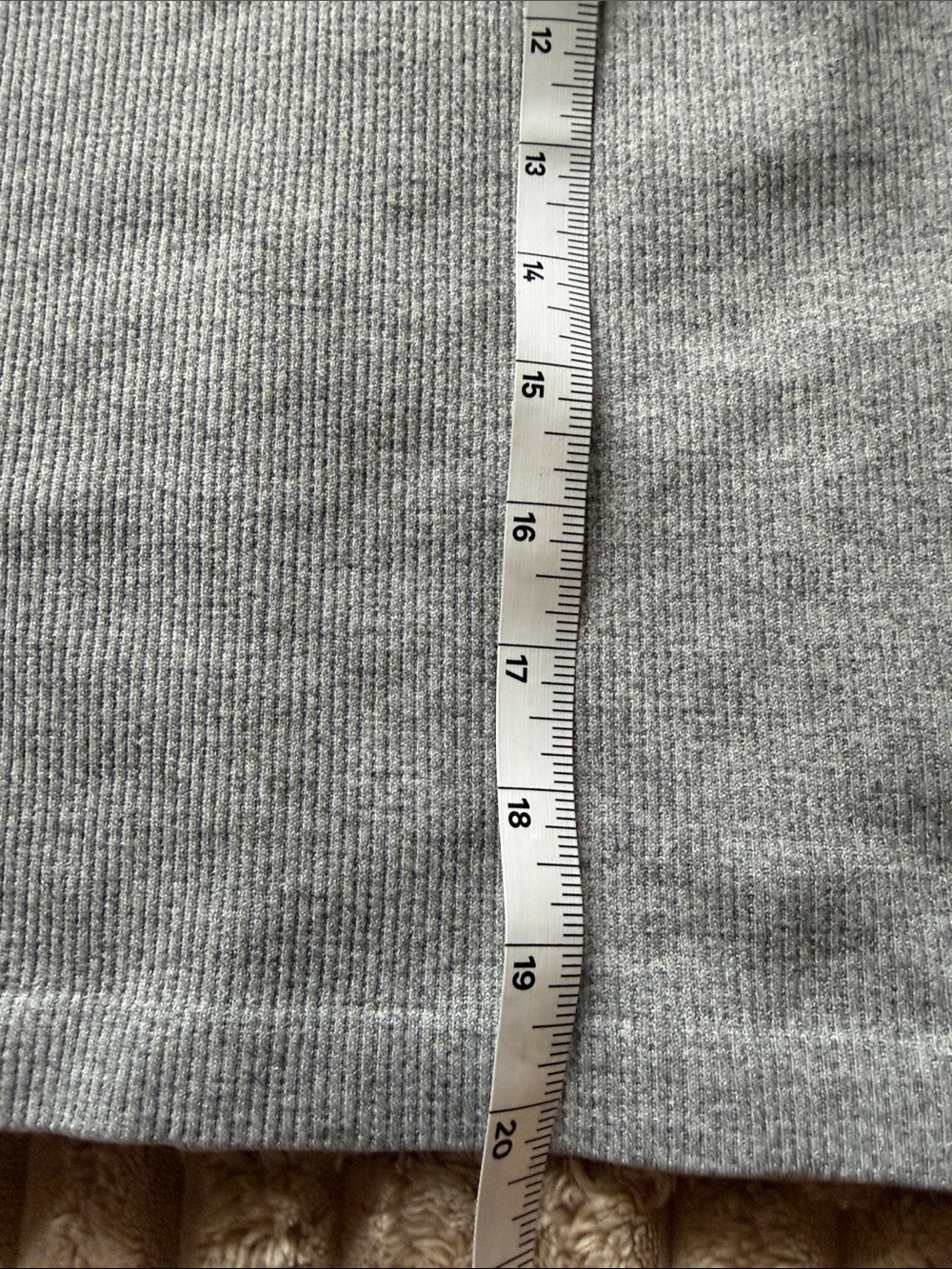 Two 90 Degree Ribbed Scoop Neck Tops (Light Gray & Dusty Blue) - Picture 4 of 11